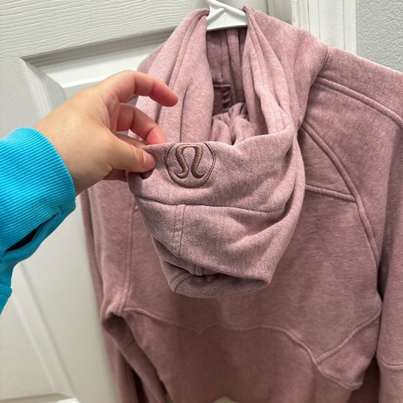 Heathered pink taupe scuba size XS/S - Picture 2 of 3